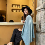 Poncho Cashmere Ava Abete