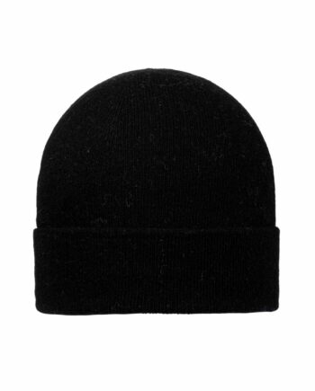 Gorro lana y cashmere reciclado Negro