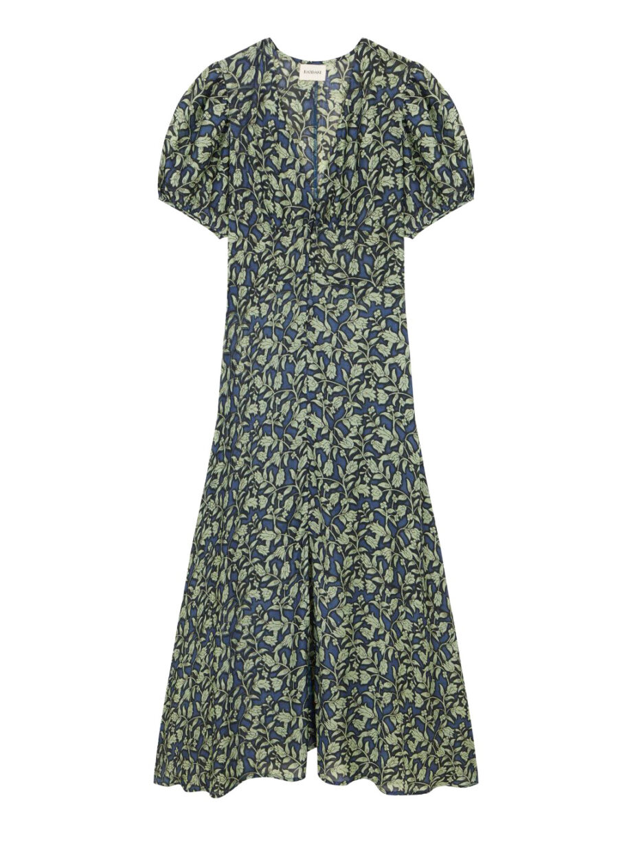 Vestido Midi Morris Blue