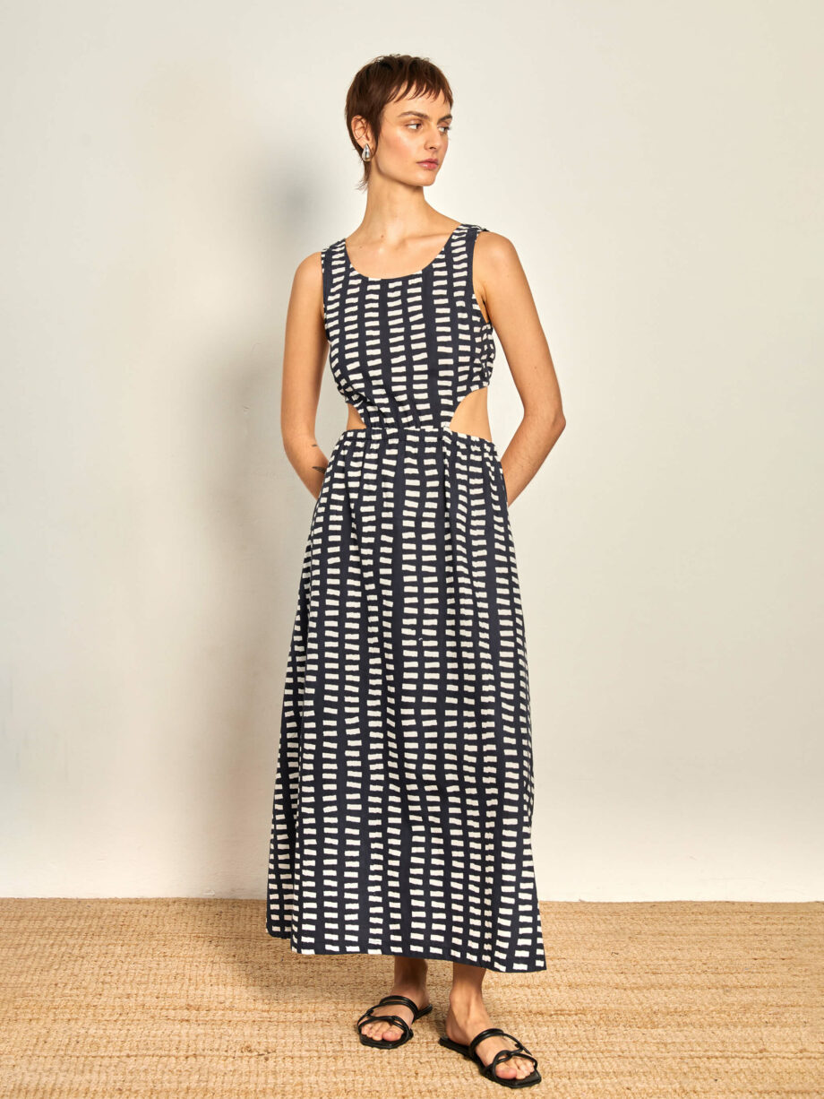 Vestido Cut Out Pelican
