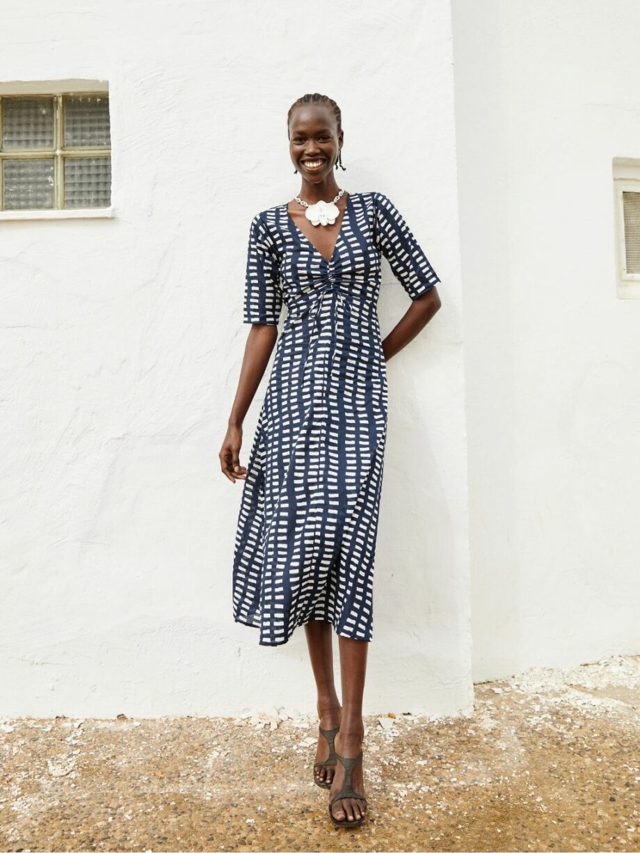 Vestido Midi Pelican
