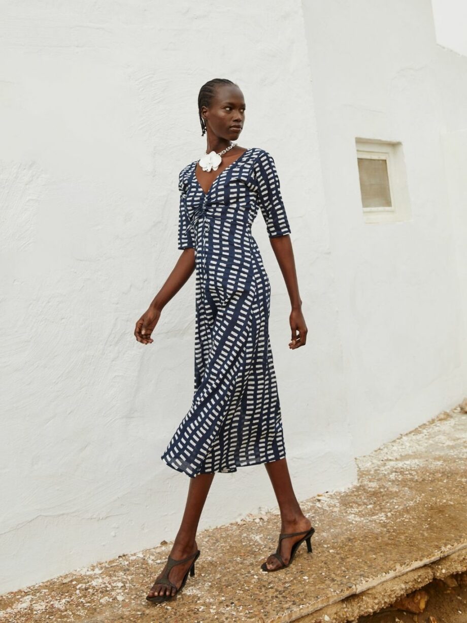 Vestido Midi Pelican
