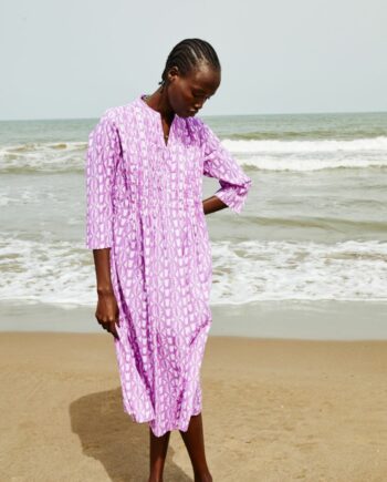 Vestido Pliegues Tulips