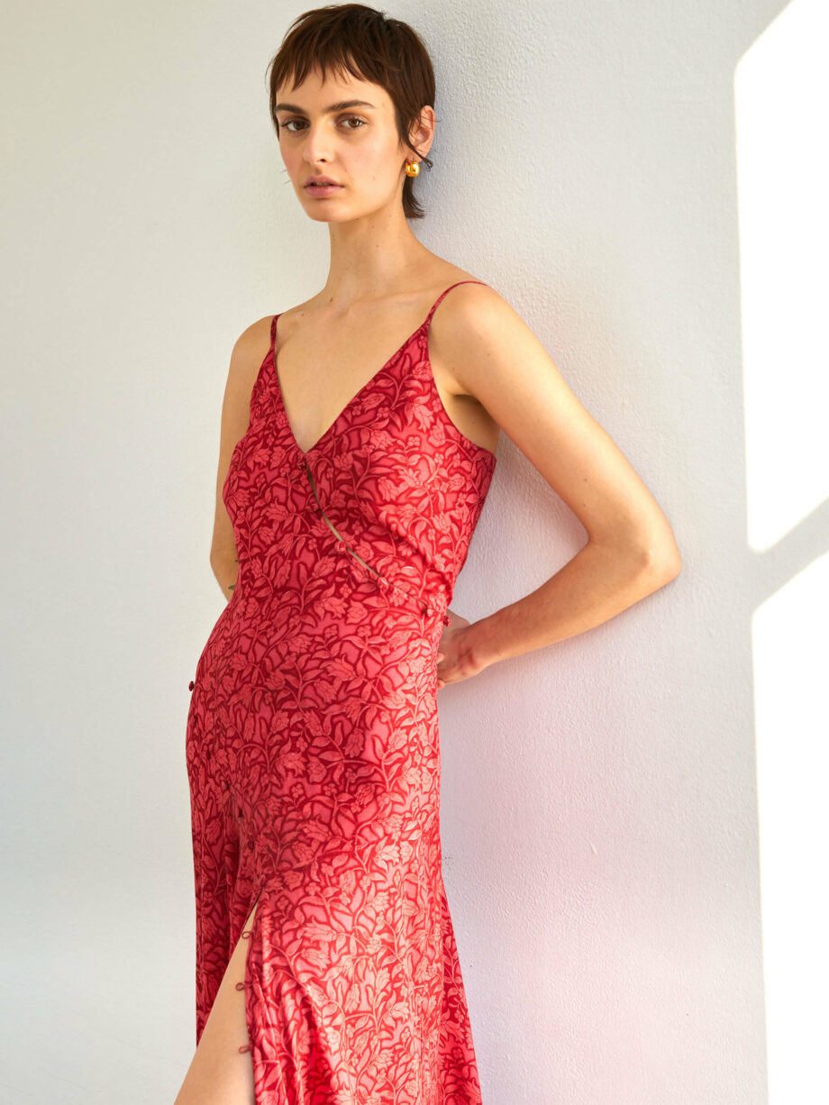Vestido Cut Out Morris Red