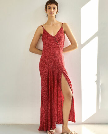 Vestido Cut Out Morris Red