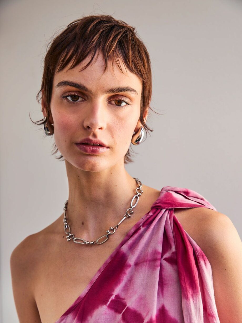 Vestido Asimétrico Tie Dye