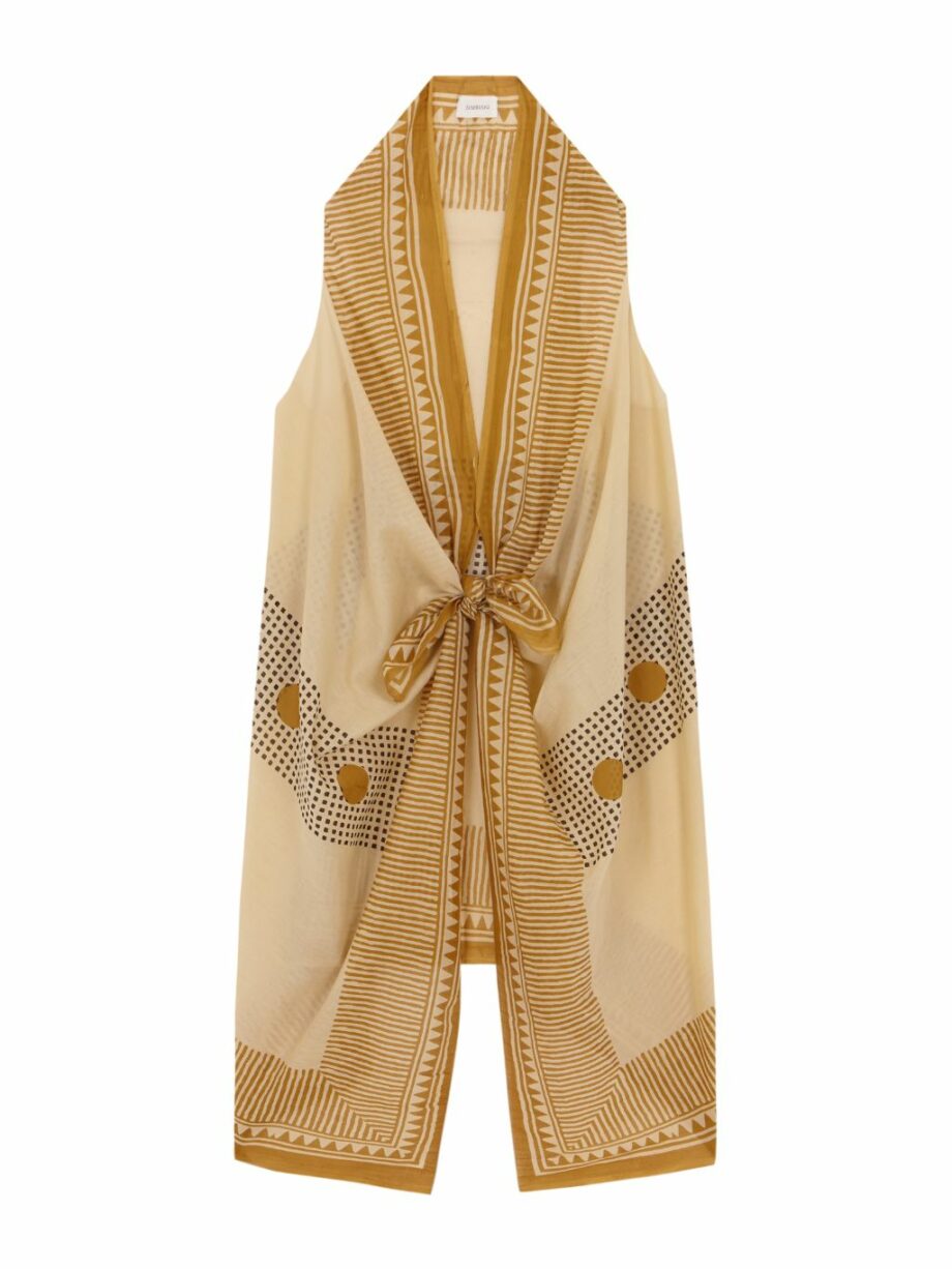 Vestido Kaia Mostaza