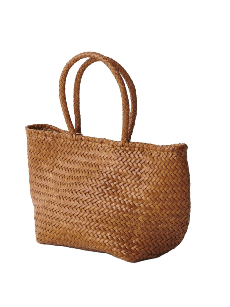 Bolso Grace Basket Small Camel