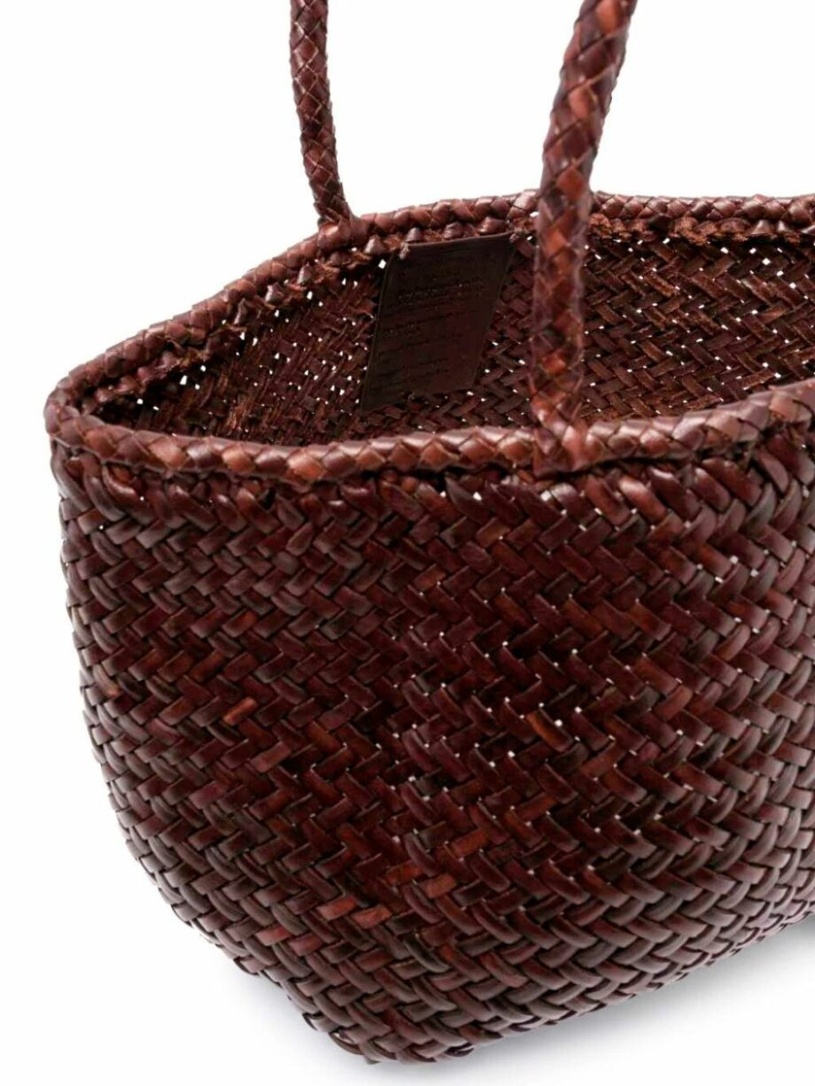 Bolso Grace Basket Small Marrón