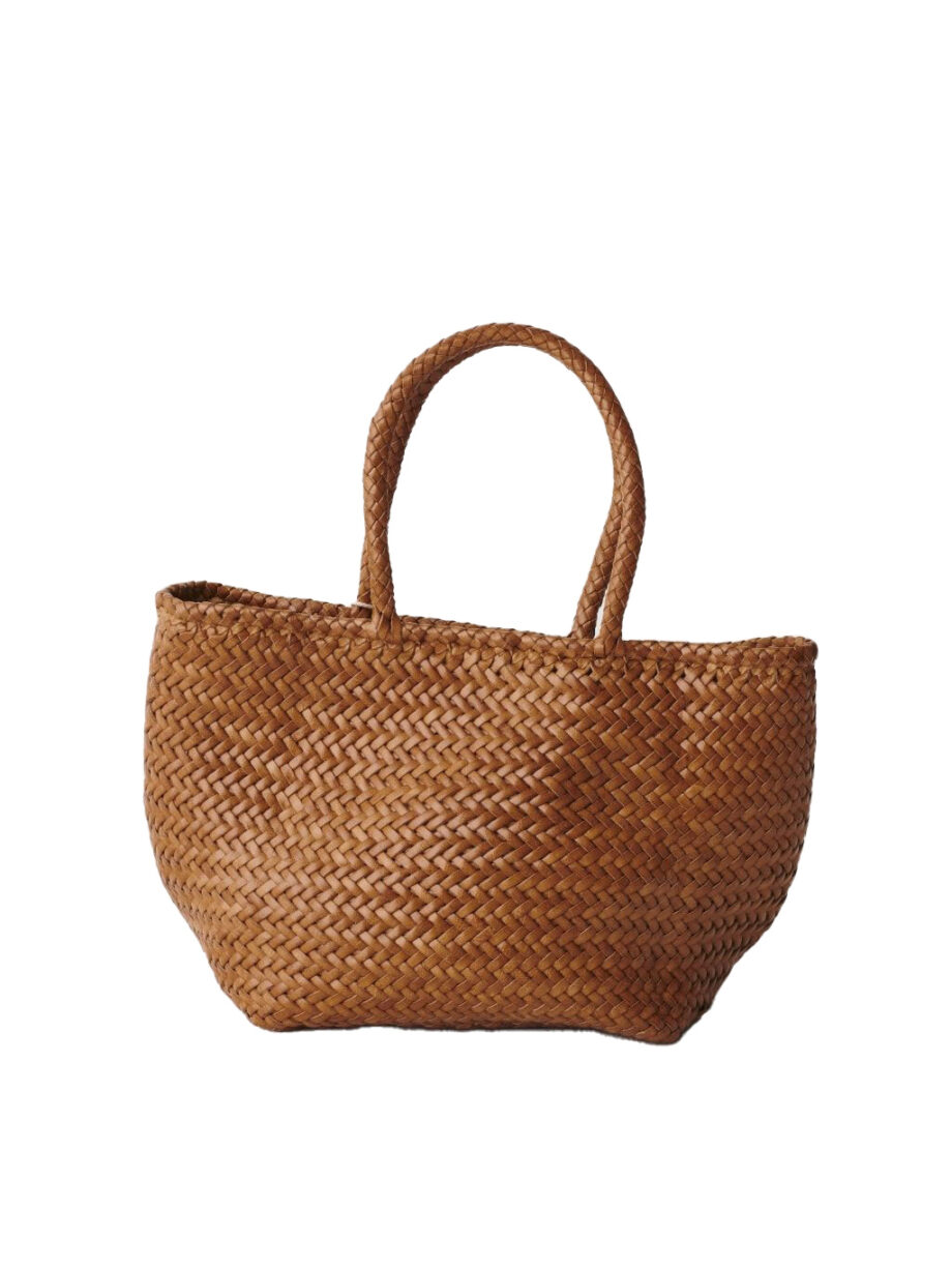 Bolso Grace Basket Small Camel