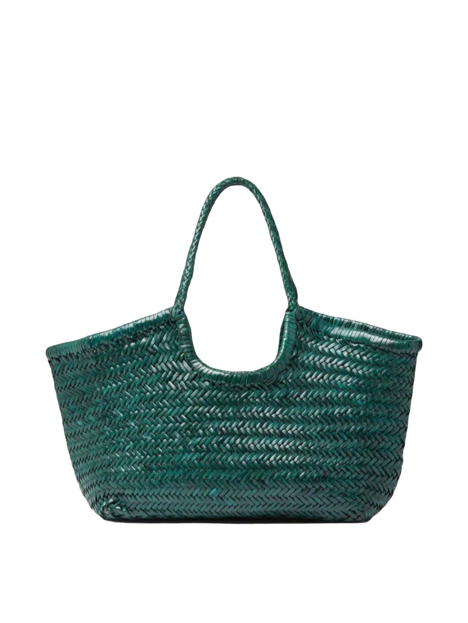 Bolso Nantucket Basket Big Verde
