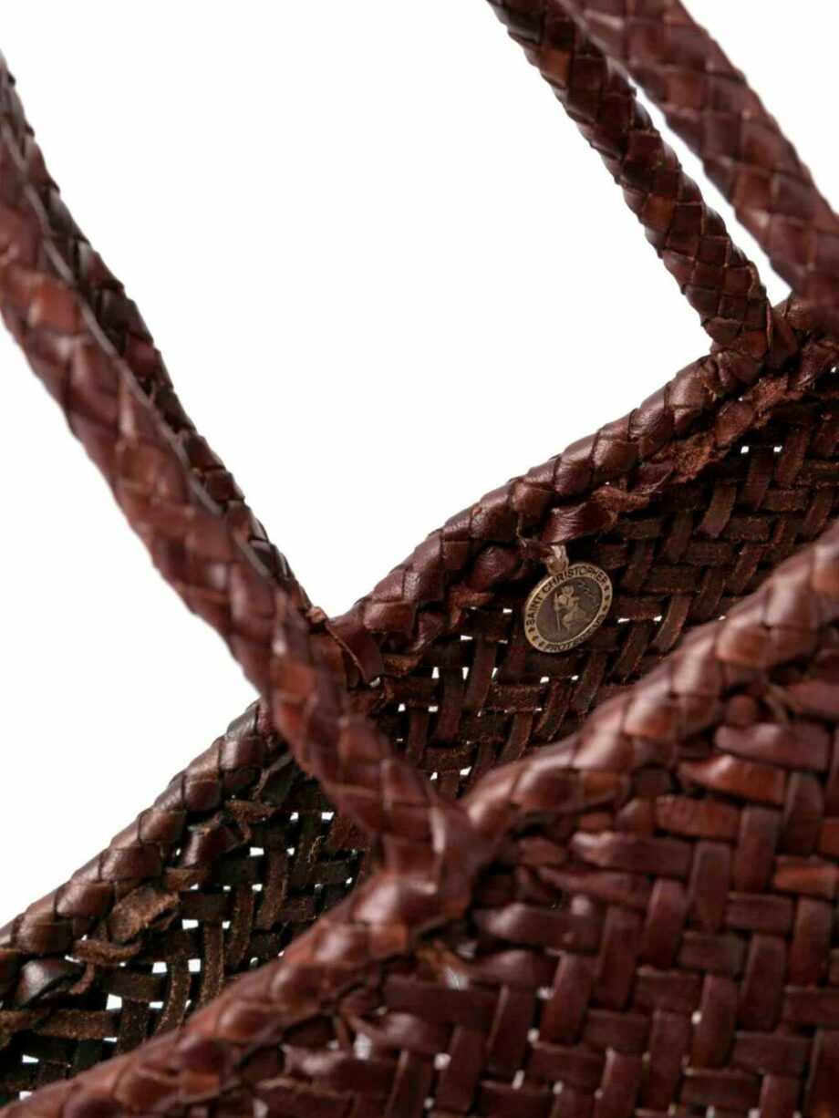 Bolso Grace Basket Small Marrón