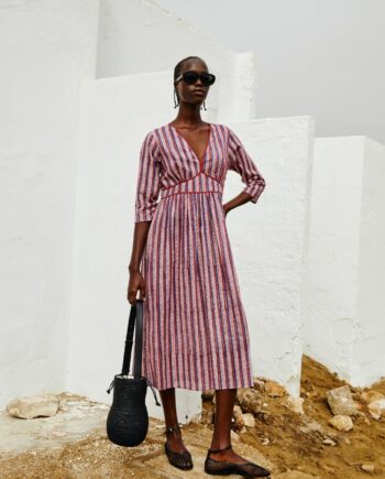 Vestido Midi Plum