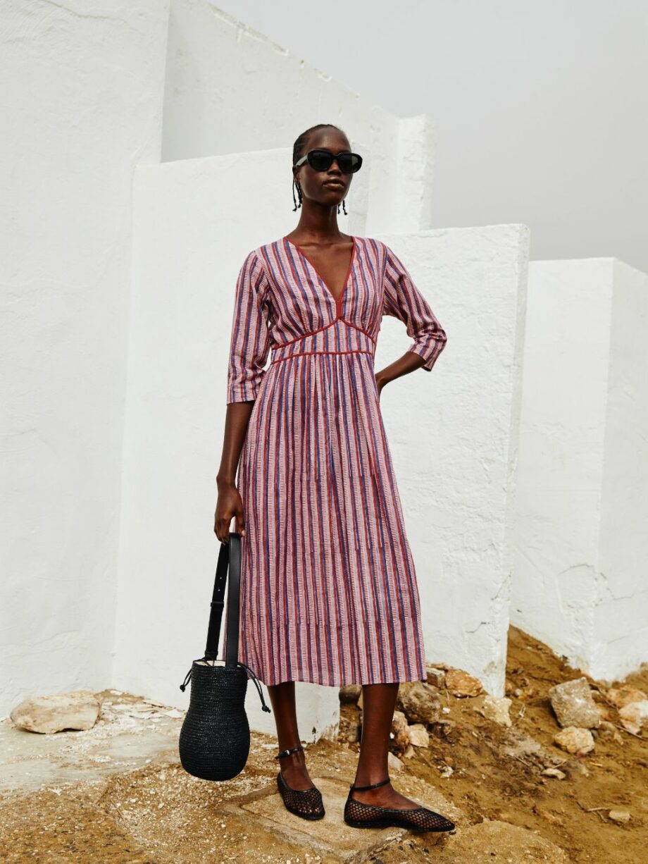 Vestido Midi Plum