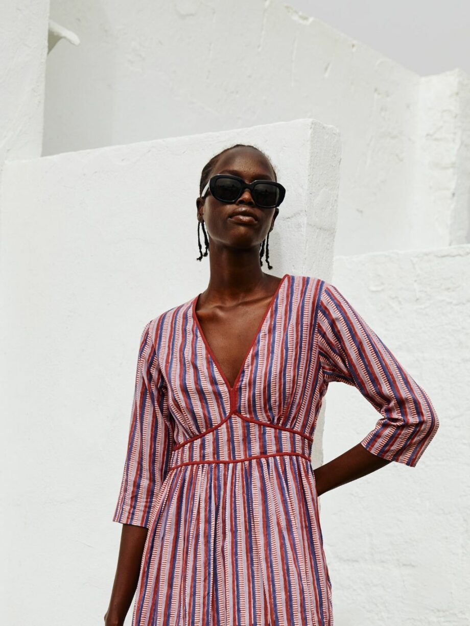 Vestido Midi Plum