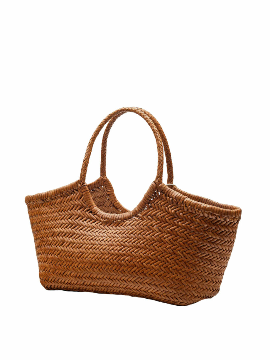 Bolso Nantucket Basket Big Camel