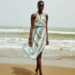 Chaleco Pareo Kaia Waves Azul