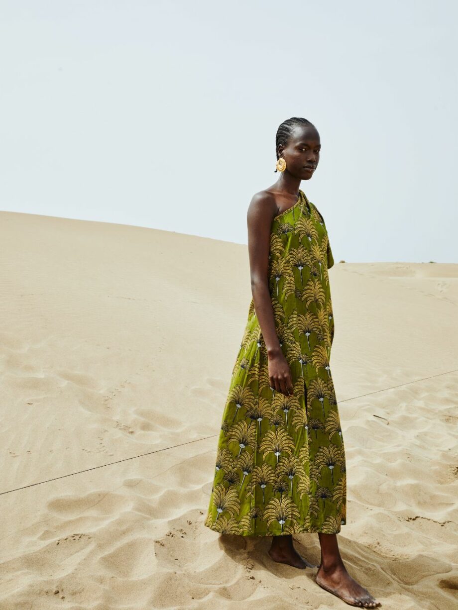 Vestido Un Tirante Palm