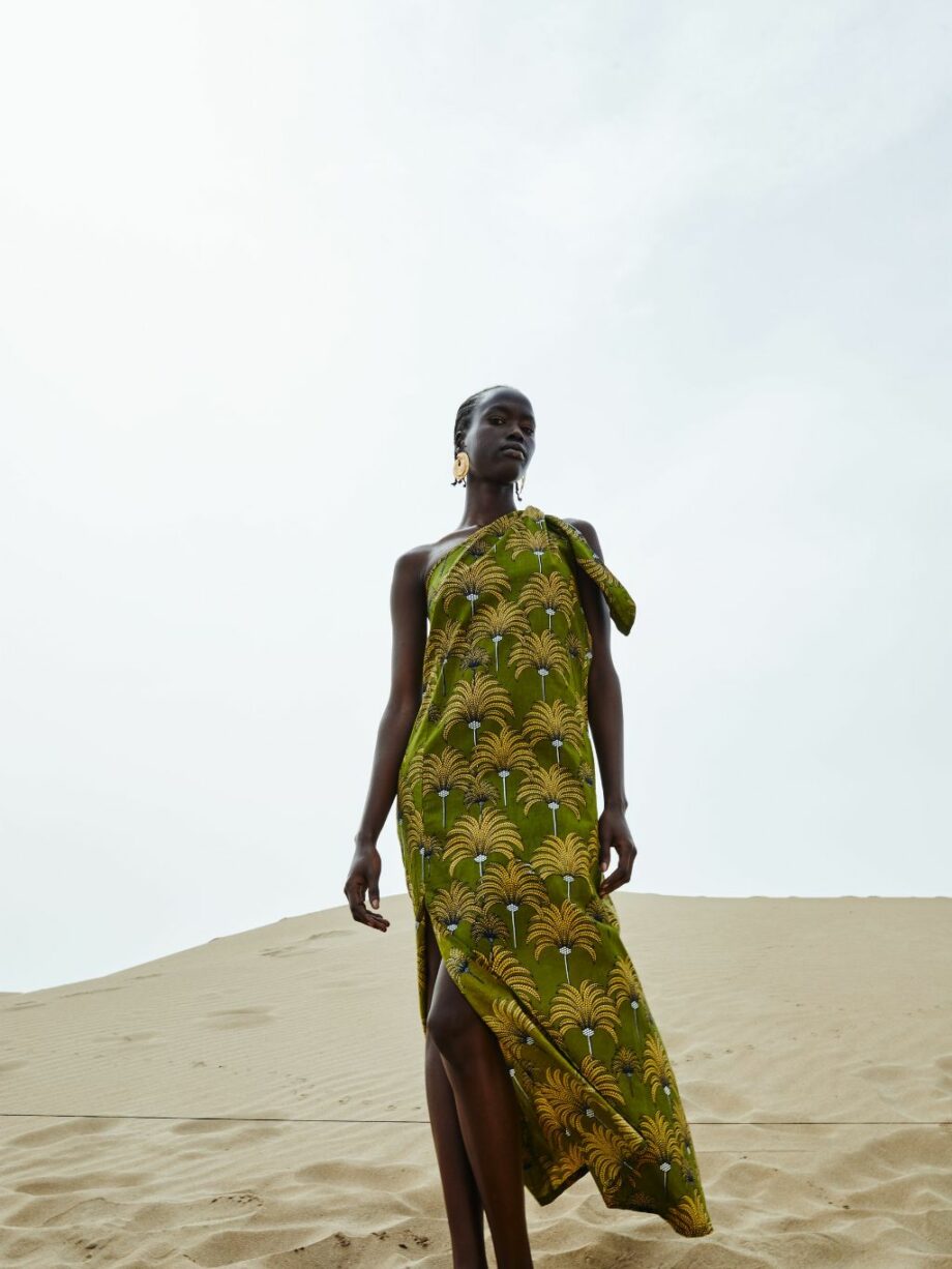 Vestido Un Tirante Palm