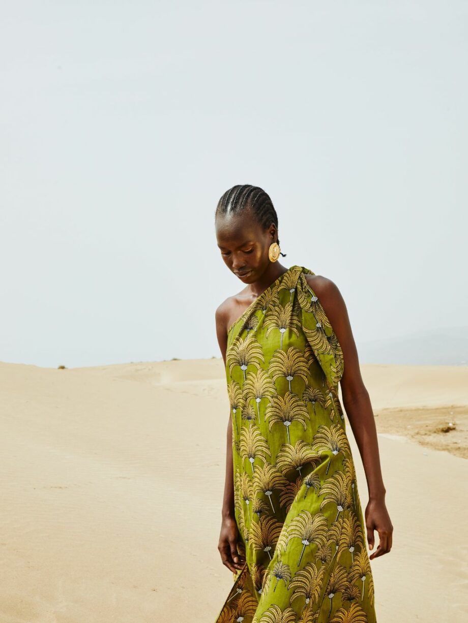 Vestido Un Tirante Palm