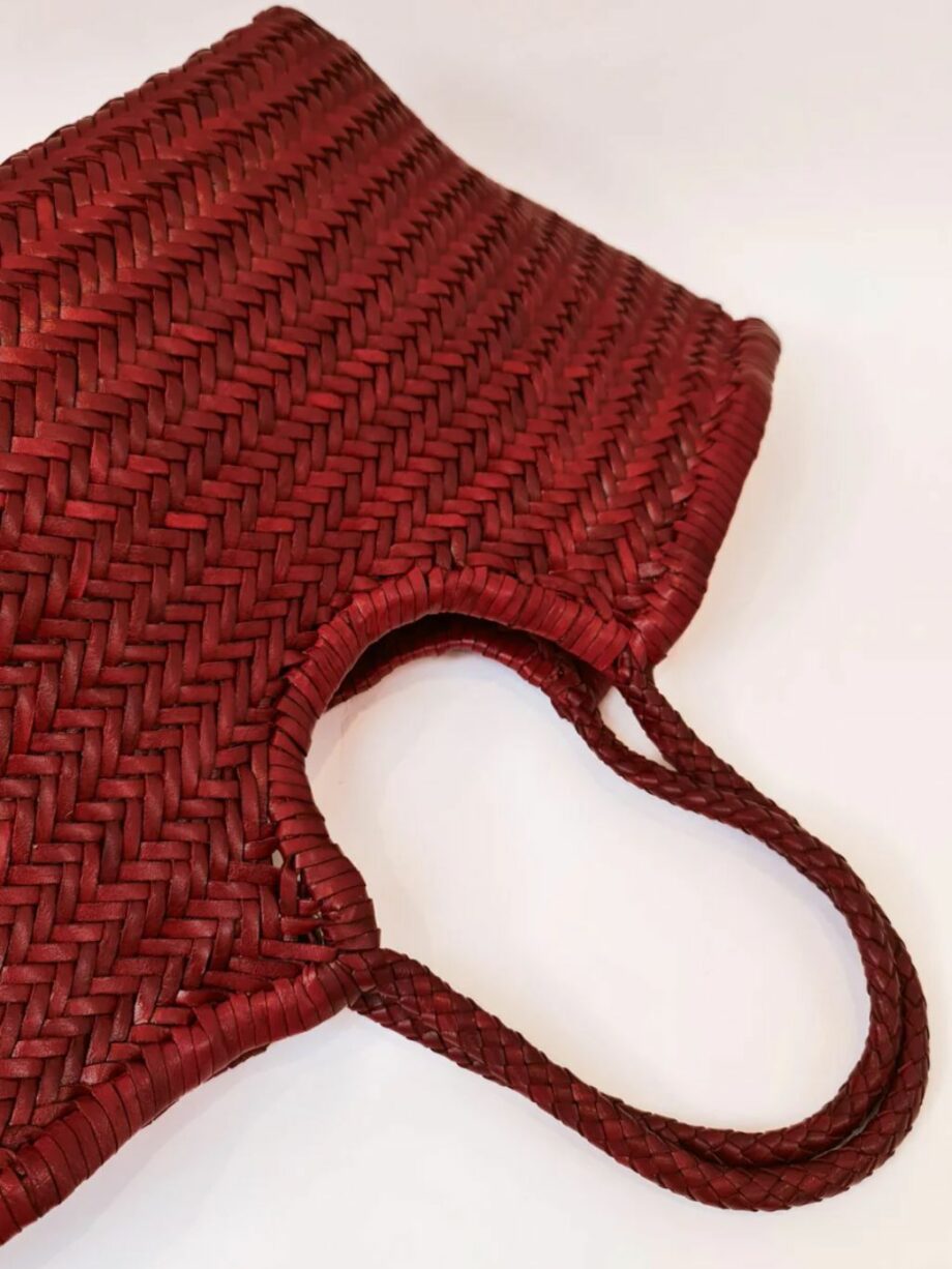 Bolso Nantucket Basket Big Bordeaux