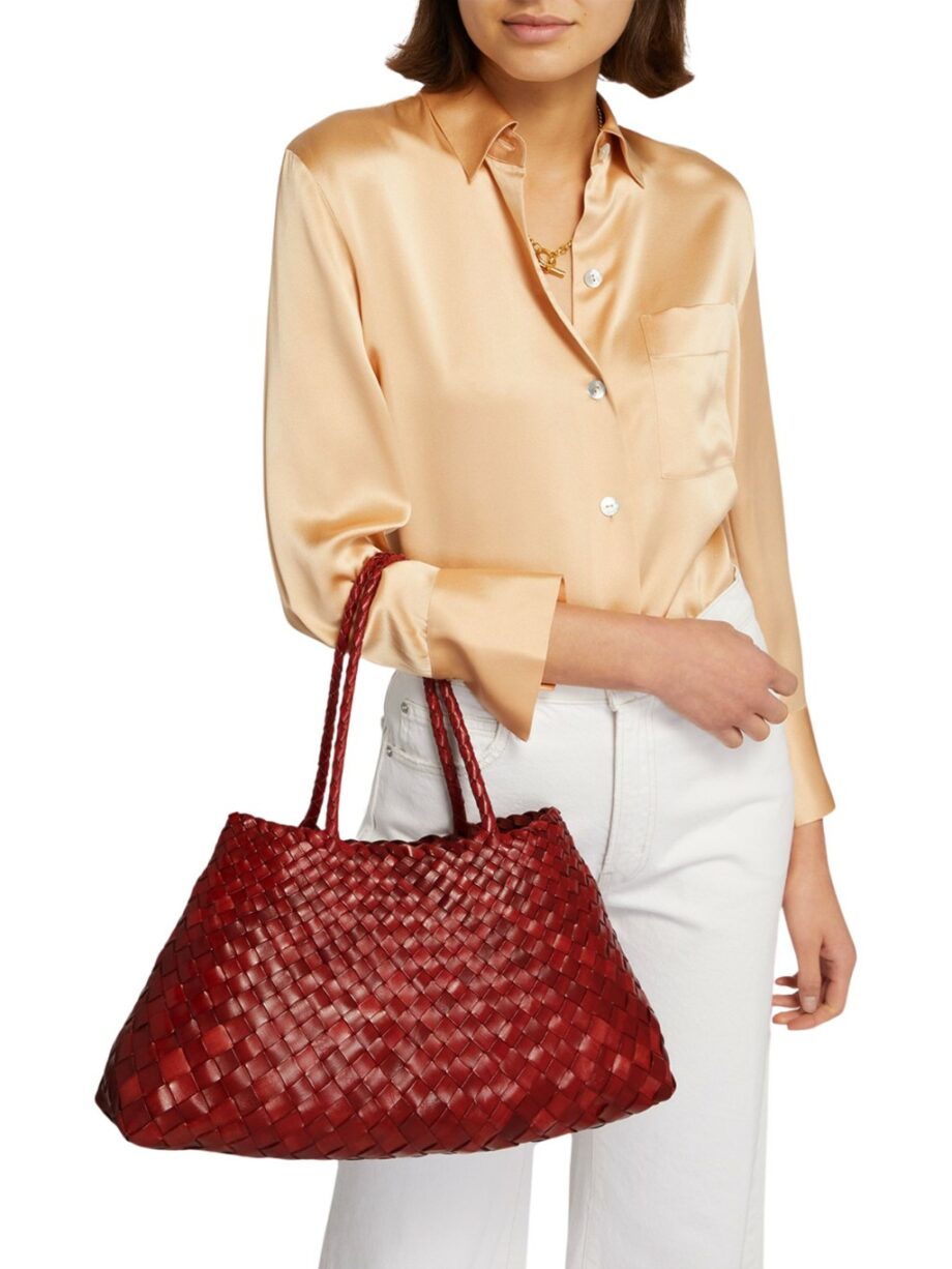 Bolso Santa Croce Big burdeos