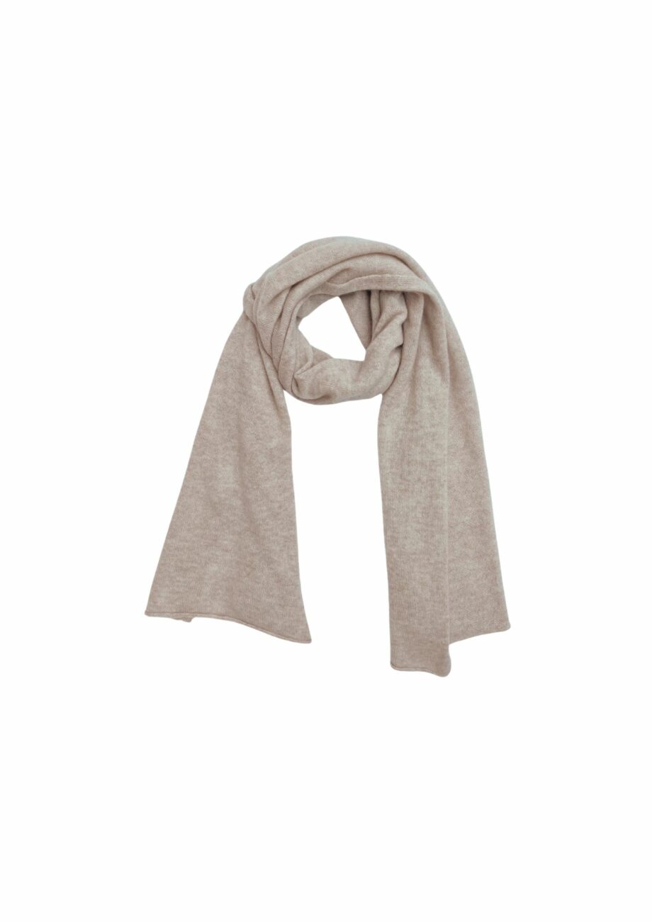 Bufanda cashmere beige