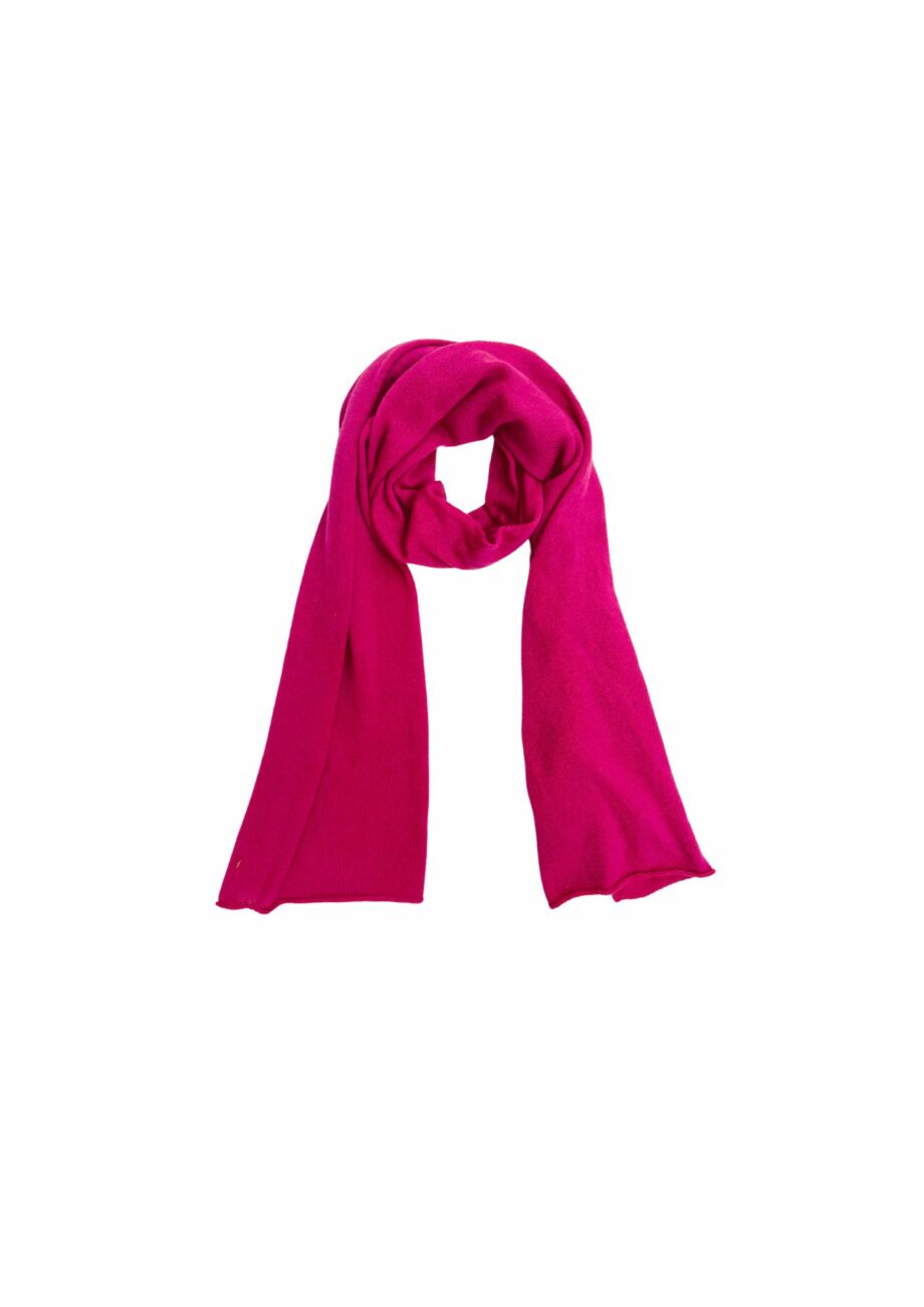 Bufanda cashmere fucsia