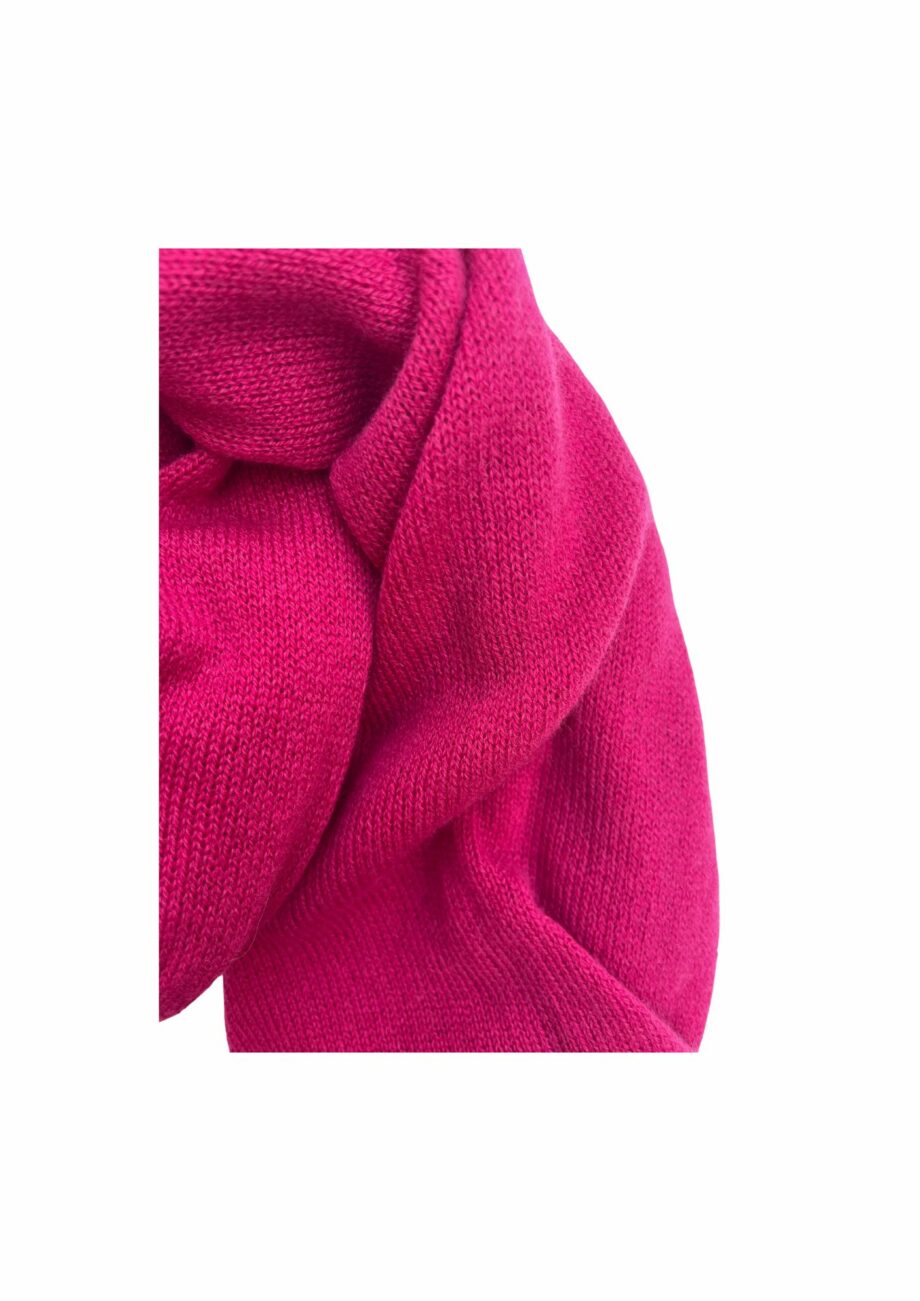 Bufanda cashmere fucsia