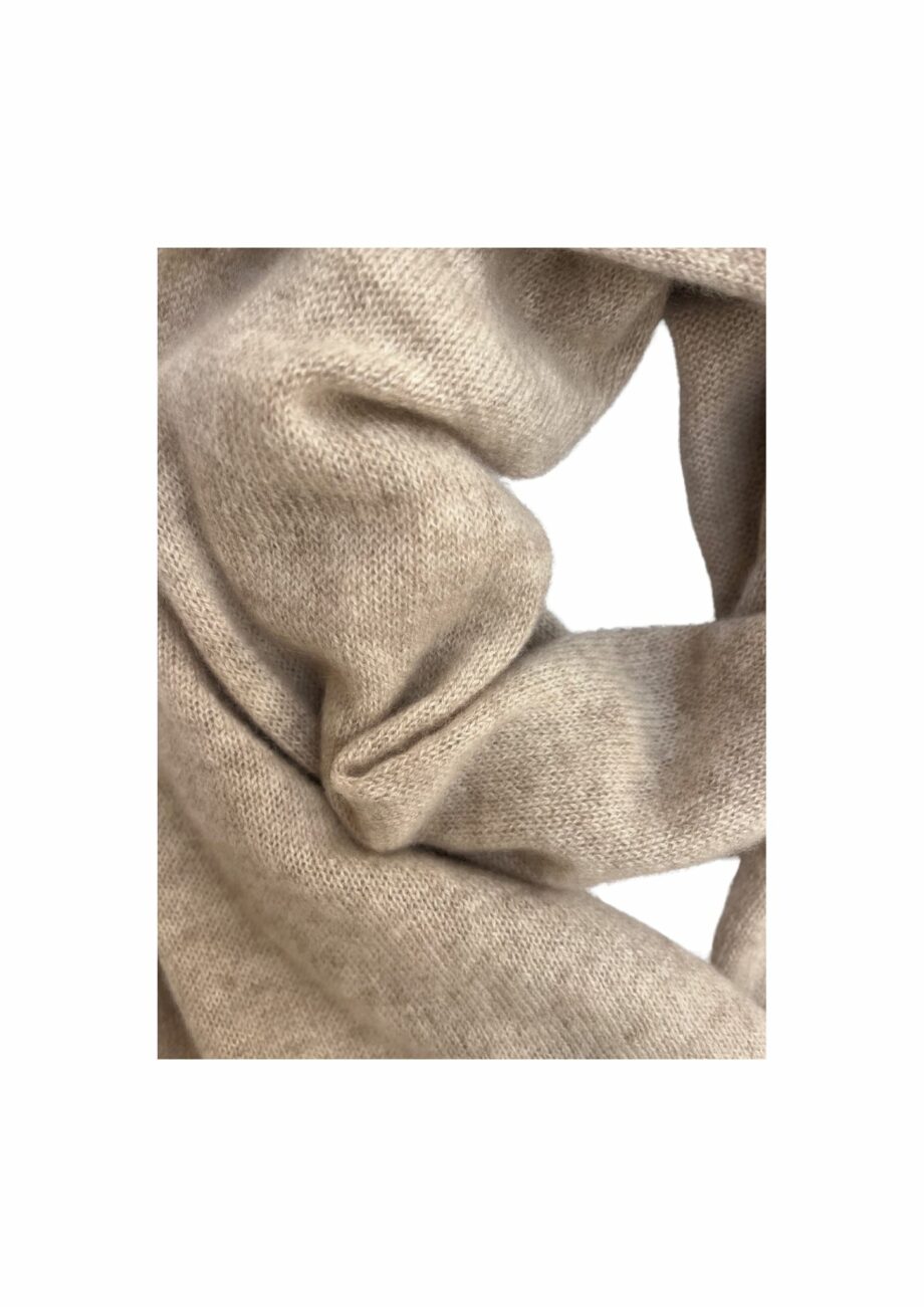 Bufanda cashmere beige