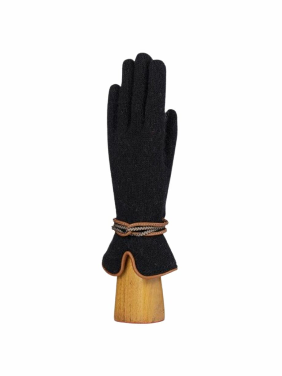 Guante angora Negro