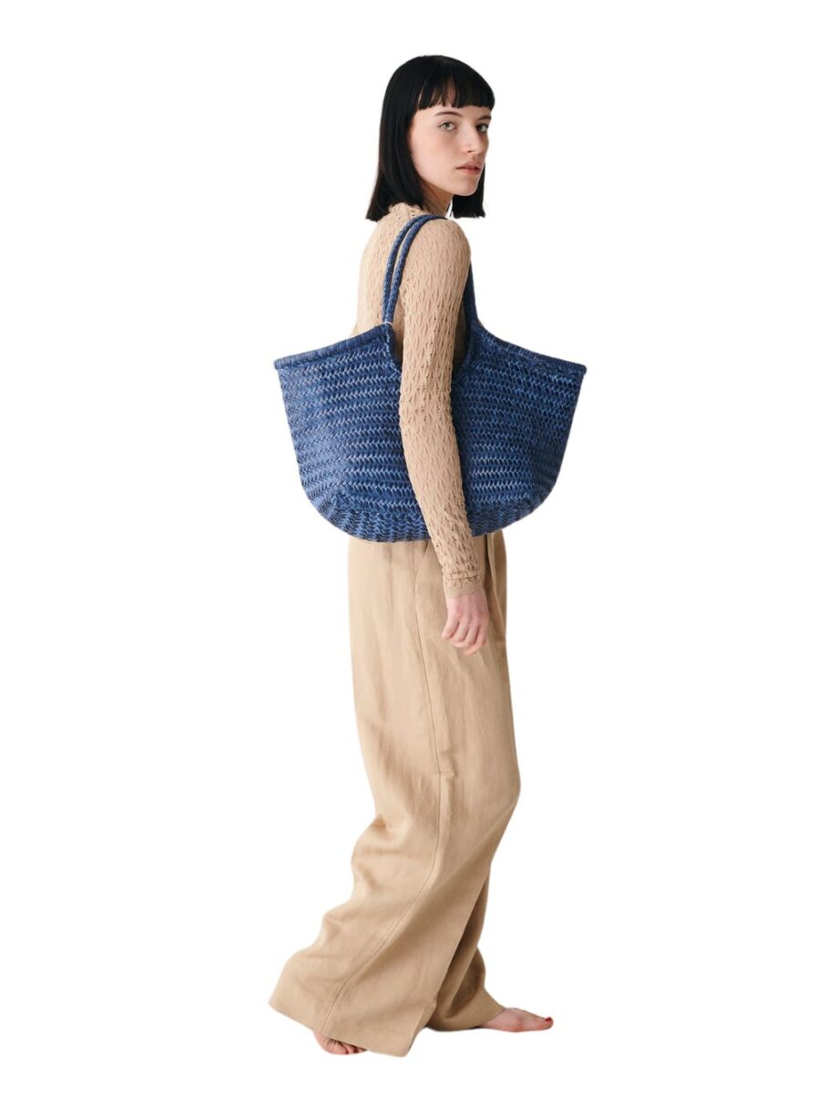 Bolso Nantucket Basket Big azul marino