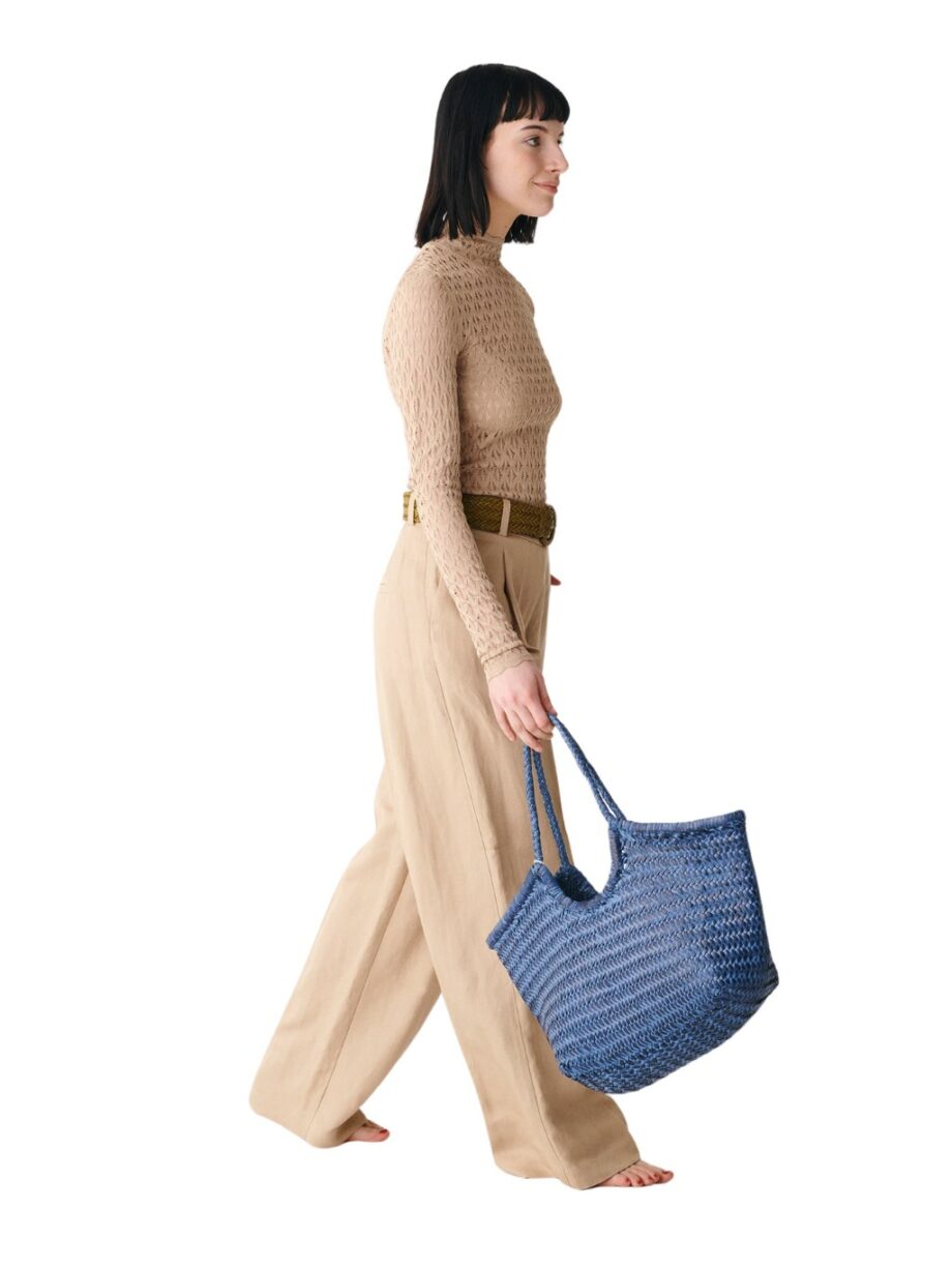 Bolso Nantucket Basket Big azul marino