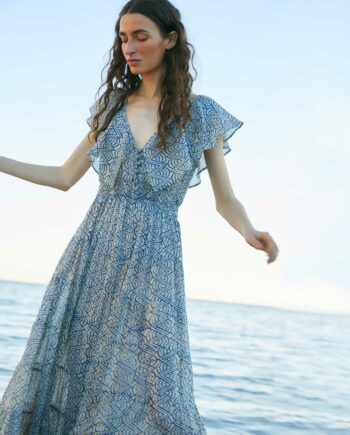 Vestido Bobin Azul