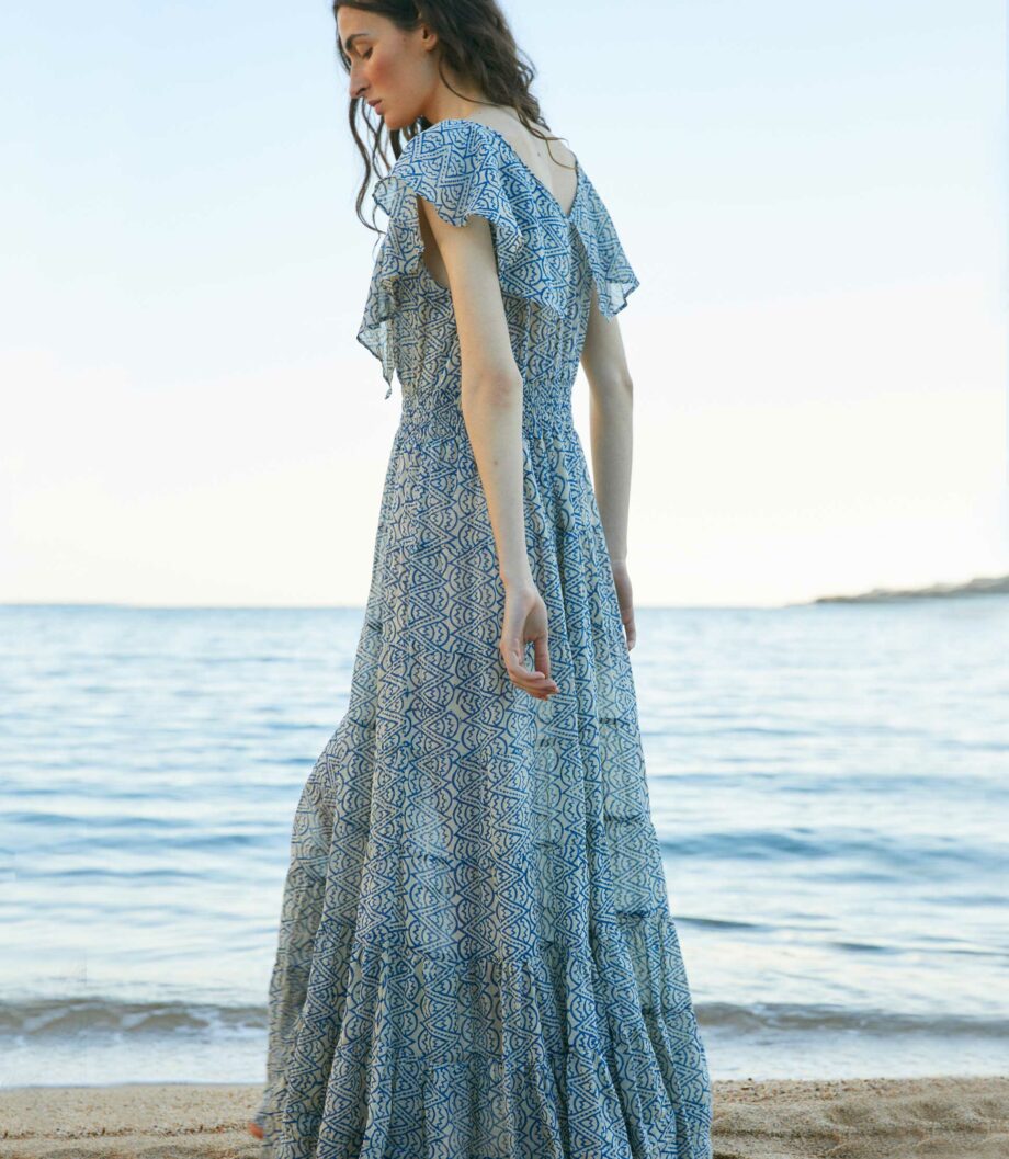 Vestido Bobin Azul