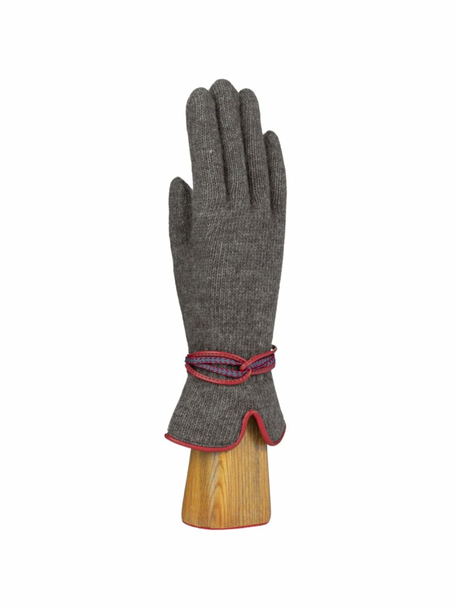 Guante angora Gris marengo