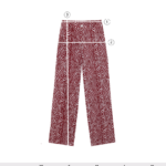 Pantalón estampado animal