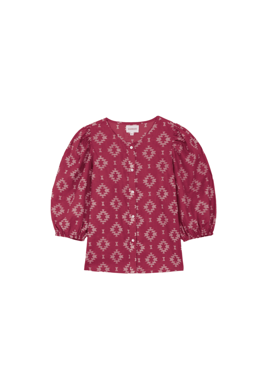 Blusa Anafati Burdeos
