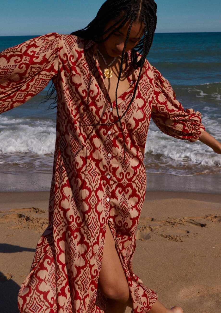 Vestido Camisero Andros Ikat