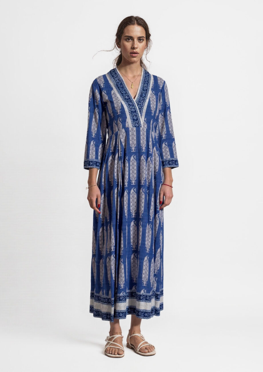 Vestido Alima Azul