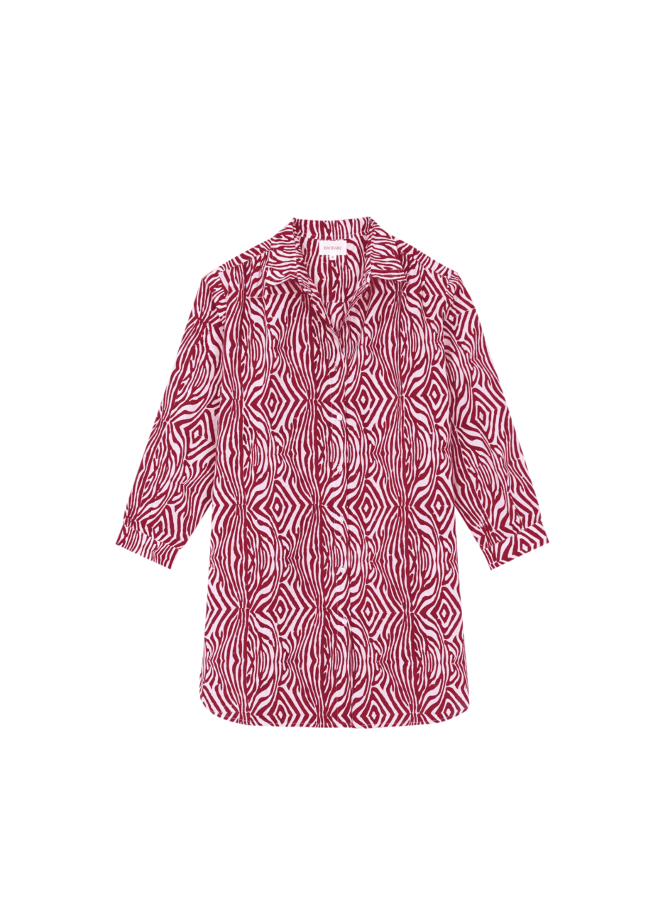 Camisero Corto Aminal Rojo