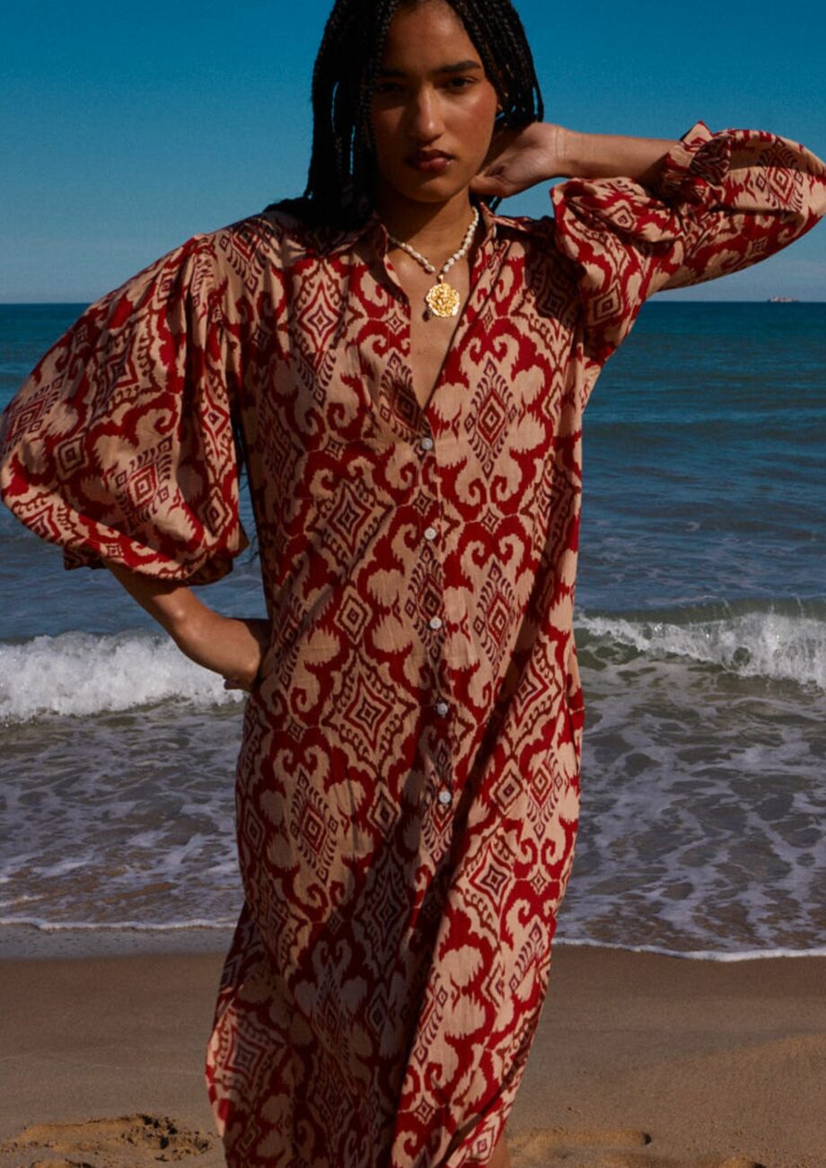 Vestido Camisero Andros Ikat