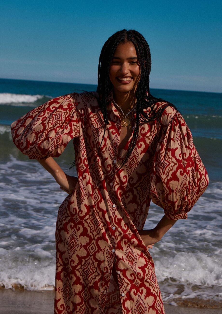 Vestido Camisero Andros Ikat