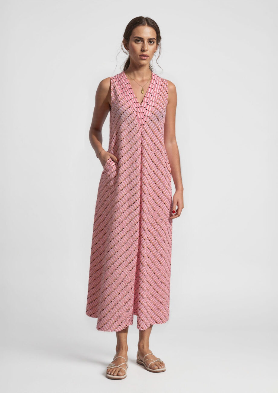Vestido Milos Rosa