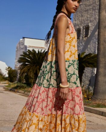 Maxi Vestido paneles Iris