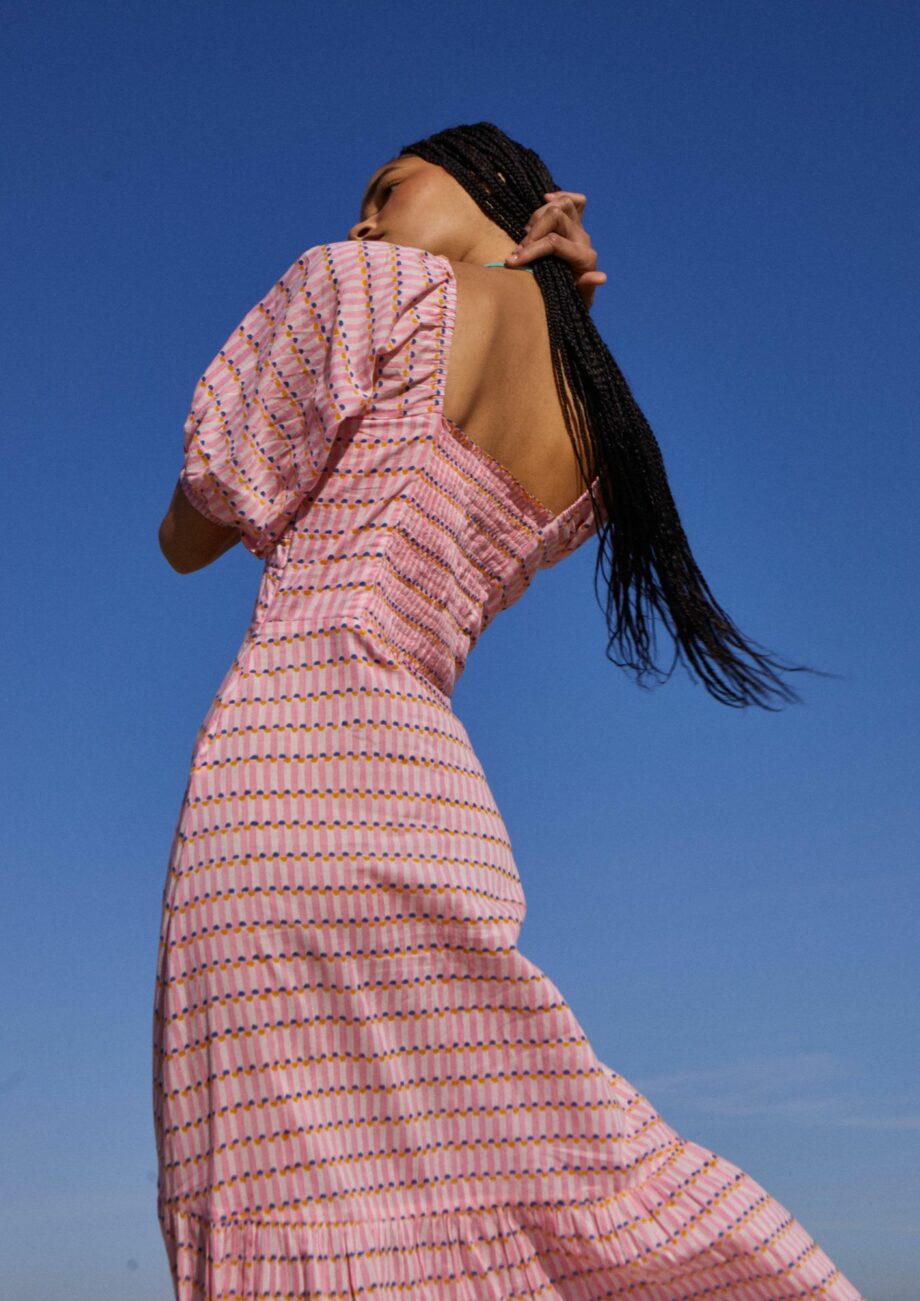 Vestido Cutouts Baby Pink