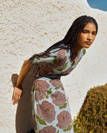 Vestido Arles Rosas