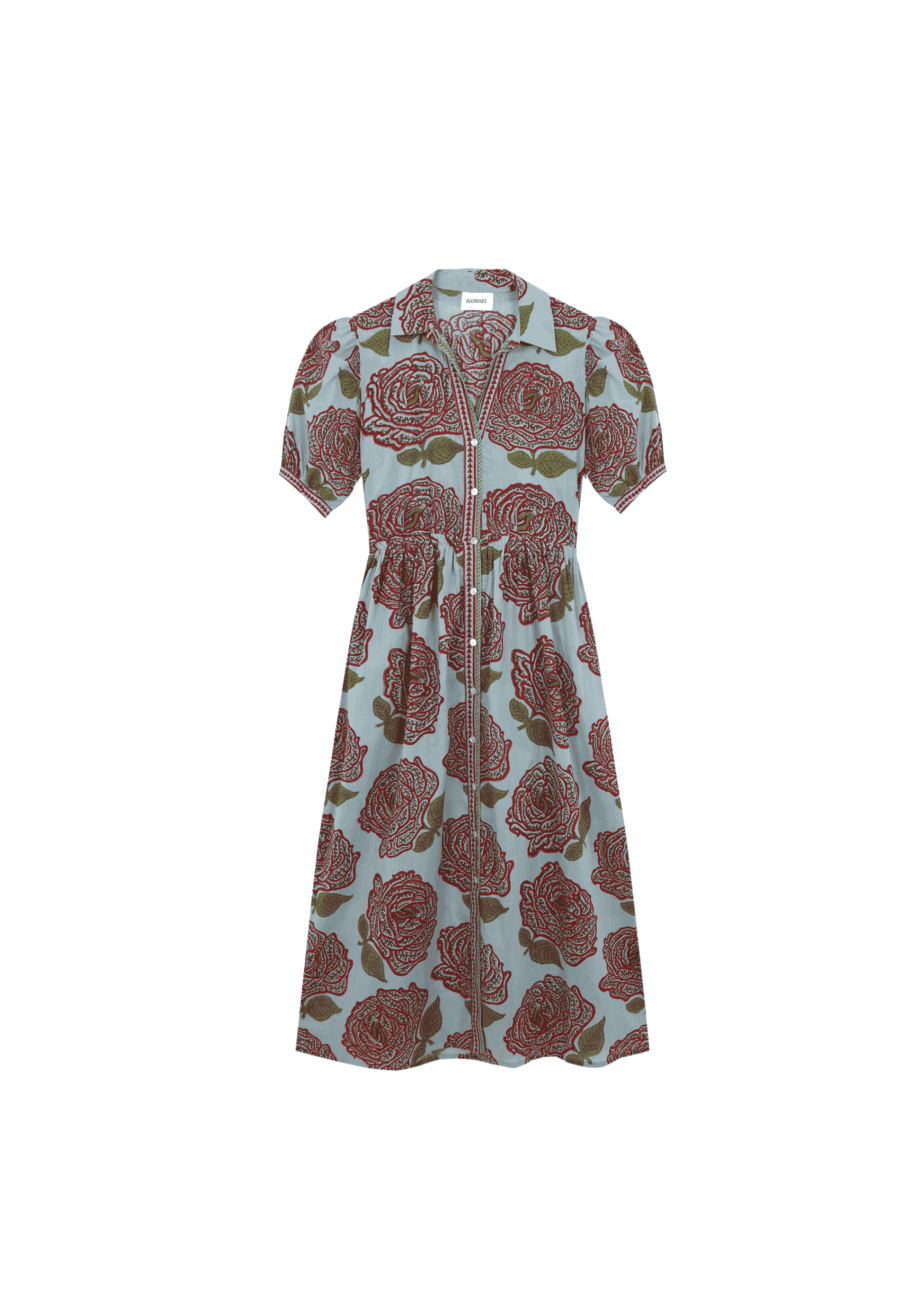 Vestido Capri Rosas