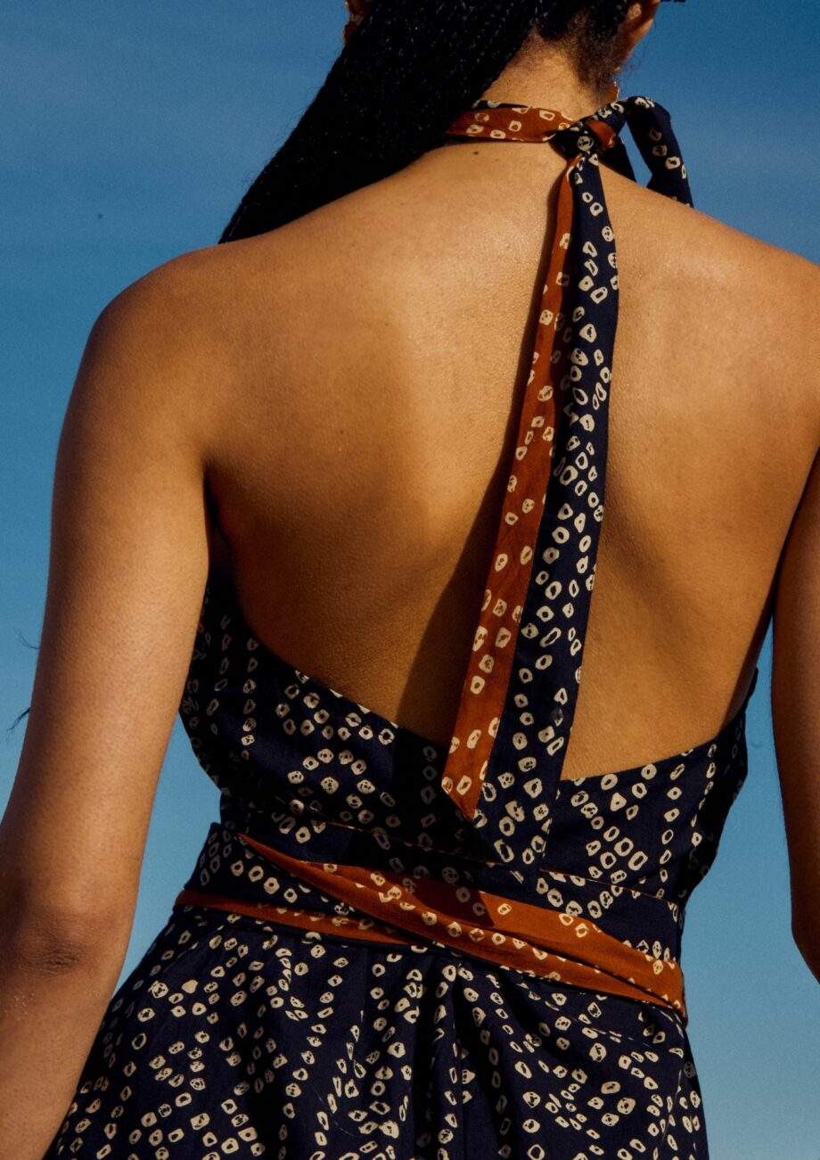 Vestido Halter Bhandej