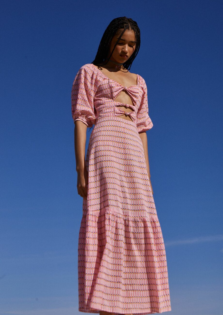 Vestido Cutouts Baby Pink